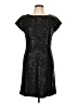 DM Donna Morgan Animal Print Black Casual Dress Size 10 - photo 1