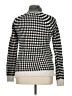 Ann Taylor LOFT Houndstooth White Turtleneck Sweater Size XL - photo 2