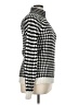 Ann Taylor LOFT Houndstooth White Turtleneck Sweater Size XL - photo 4