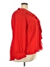 The Limited 100% Polyester Red 3/4 Sleeve Blouse Size 2X - photo 4
