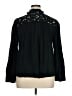Sundance 100% Viscose Black Long Sleeve Blouse Size XL - photo 2