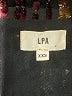 LPA 100% Polyester Black Kimono Size XXS - photo 7