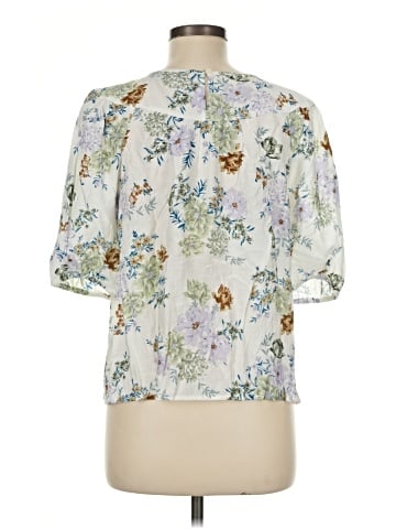 Ann Taylor LOFT Short Sleeve Blouse (view 2)
