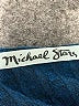 Michael Stars Blue Long Sleeve Henley One size - photo 7