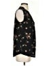 Jon & Anna 100% Polyester Floral Black Sleeveless Blouse Size S - photo 4