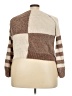 Altar'd State 100% Polyester Checkered-gingham Brown Pullover Sweater Size XXL - photo 2