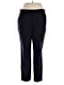 H&M Solid Black Casual Pants Size 14 - photo 1