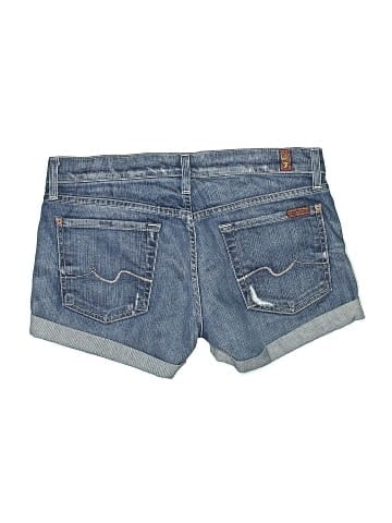 7 For All Mankind Denim Shorts (view 2)