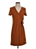 TeXTURE & THREAD Madewell Brown Casual Dress Size XS - photo 1