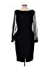 Xscape 100% Polyester Black Cocktail Dress Size 12 - photo 2
