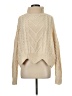 Lulus 100% Acrylic Ivory Turtleneck Sweater Size M - photo 1