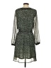 Ichi 100% Polyester Paisley Green Casual Dress Size S - photo 2