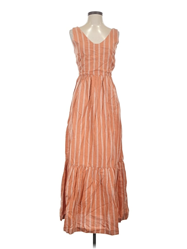 Pact Casual Dress In Orange