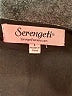 Serengeti Black Sleeveless Blouse Size L - photo 7