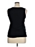 Always Indigo 100% Polyester Black Sleeveless Blouse Size XL - photo 2