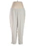 Eileen Fisher 100% Silk Solid Silver Silk Pants Size XL - photo 1