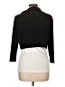 Onyx Nite Black 3/4 Sleeve Top Size L - photo 2
