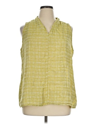 Flax Sleeveless Blouse (view 1)