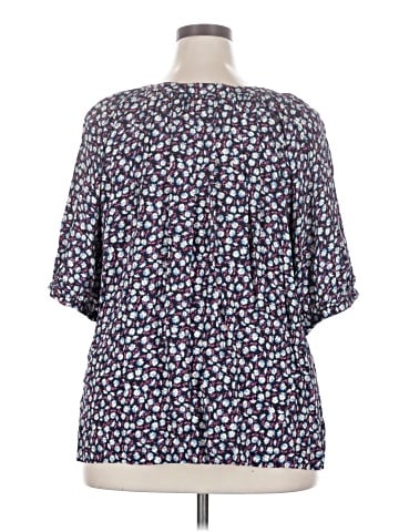 Karen Kane Short Sleeve Blouse (view 2)