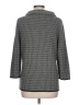 Talbots 100% Wool Houndstooth Gray Wool Pullover Sweater Size L - photo 2