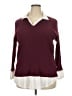 Fashion Bug Burgundy Pullover Sweater Size 2X (estimated) - photo 1