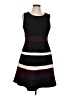 Tommy Hilfiger Color Block Black Casual Dress Size 12 - photo 1