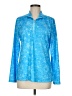 Adidas Blue Long Sleeve Polo Size M - photo 1