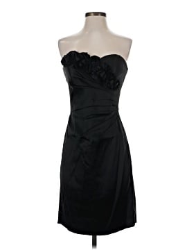 white house black market black cocktail dress Sequin Sleeveless Mini  SilkRoll 38 1/2 Petite length White House Black Market 00