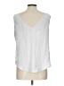 Fancyinn 100% Polyester White Sleeveless Blouse Size L - photo 2
