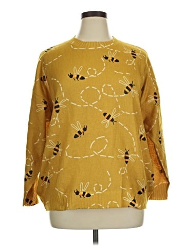 Shein Curve Pullover Sweater (view 1)