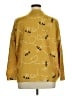 Shein Curve 100% Polyester Print Gold Pullover Sweater Size 16 Plus (2) - photo 2