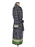 Laundry by Shelli Segal Print Blue Casual Dress Size 4 - photo 4