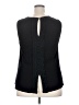 Pale Sky Black Sleeveless Blouse Size 2X - photo 2