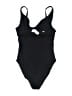 J.Crew Solid Black One Piece Swimsuit Size 6 - photo 1