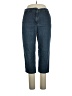 Lands' End Stripes Blue Jeans Size 14 - photo 1