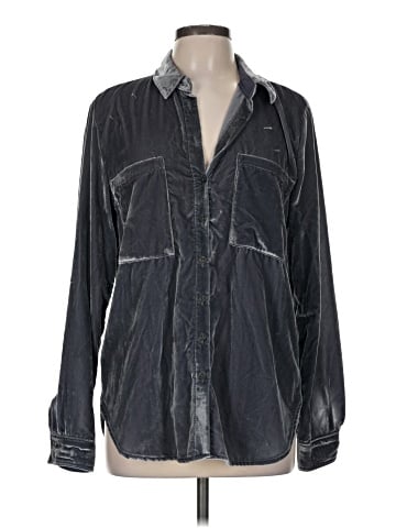 Pilcro Long Sleeve Button-Down Shirt (view 1)