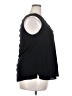 Pale Sky Black Sleeveless Blouse Size 2X - photo 4
