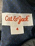 Cat & Jack Chevron-herringbone Gray Blazer Size 4 - photo 4