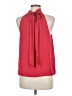 1.State 100% Polyester Red Sleeveless Blouse Size M - photo 2