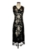 Donna Ricco 100% Polyester Black Cocktail Dress Size 4 - photo 1