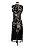 Donna Ricco 100% Polyester Black Cocktail Dress Size 4 - photo 2