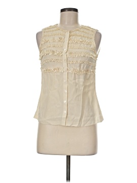 Tory Burch Sleeveless Silk Top