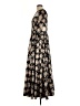 STOGOVA 100% Polyester Floral Black Casual Dress Size M (estimated) - photo 5