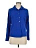 Lyaner 100% Polyester Blue Long Sleeve Blouse Size M - photo 1