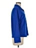 Lyaner 100% Polyester Blue Long Sleeve Blouse Size M - photo 4