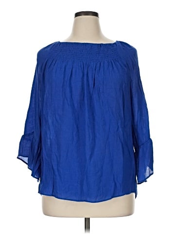 Zac & Rachel 3/4 Sleeve Blouse (view 1)