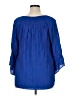 Zac & Rachel Blue 3/4 Sleeve Blouse Size 1X - photo 2