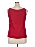 Classiques 100% Silk Red Sleeveless Silk Top Size 16 - photo 2