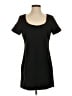 Zara 100% Polyamide Solid Black Casual Dress Size S - photo 1