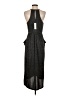 BCBGeneration Metallic Gray Cocktail Dress Size S - photo 2